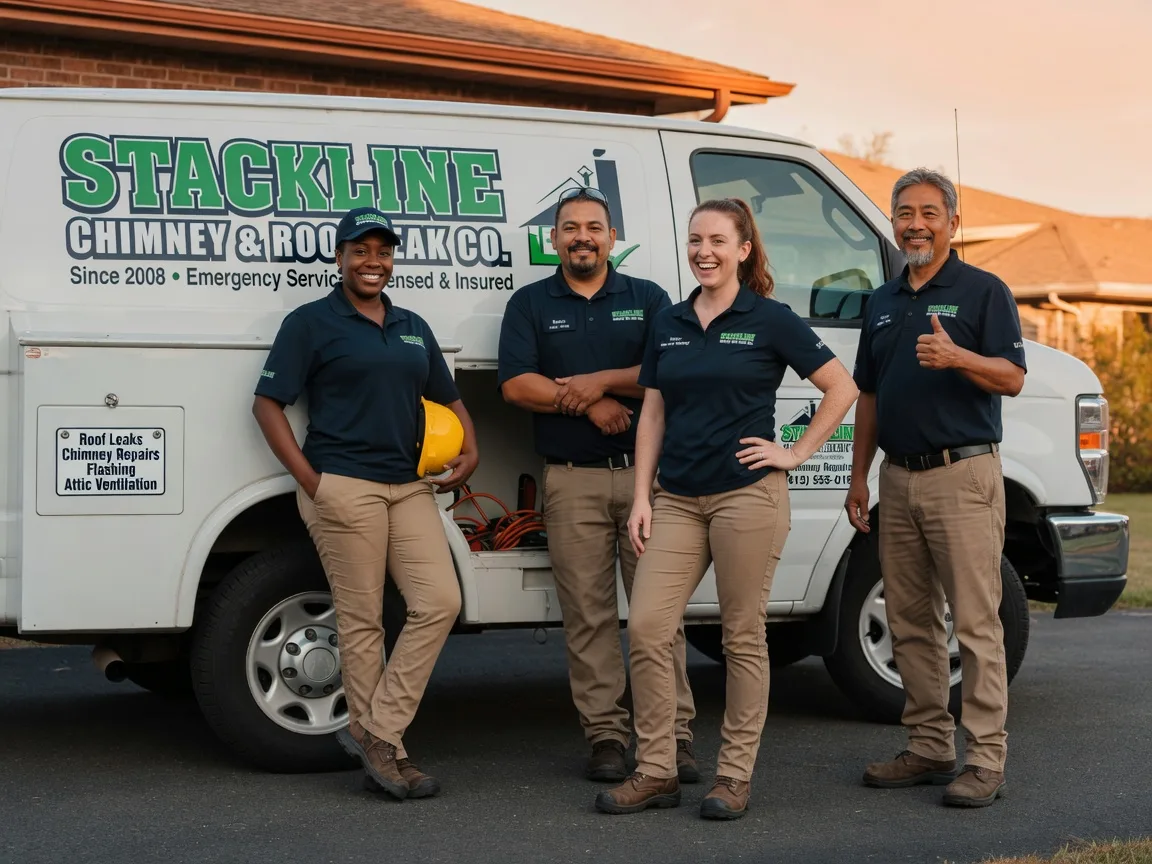Chimney flashing repair company in Manning, ND